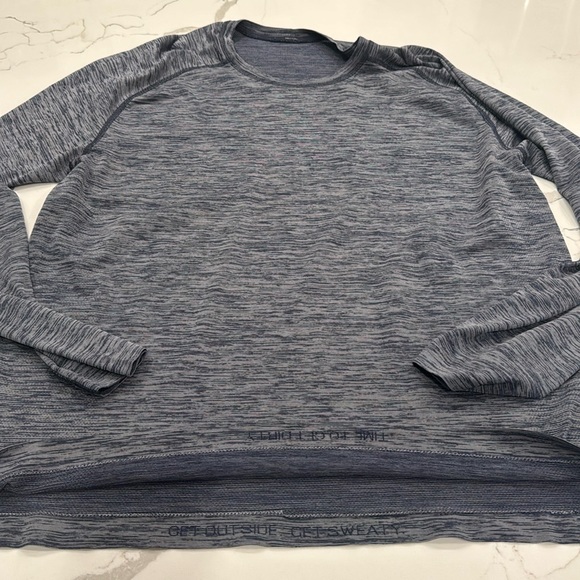 lululemon athletica Other - Lululemon. Men’s blue and gray, long sleeved, shirt. Great condition.